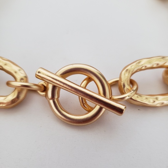 Song of Style by Aimee Song Gold Tone Chain Link Necklace - Picture 3 of 3